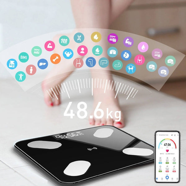 LED Digital Bathroom Weight Scale - Wellness, Health & Fitness