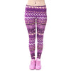 Aztec Round Ombre Printing Leggings - Wellness, Health & Fitness