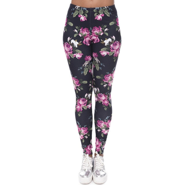 Aztec Round Ombre Printing Leggings - Wellness, Health & Fitness